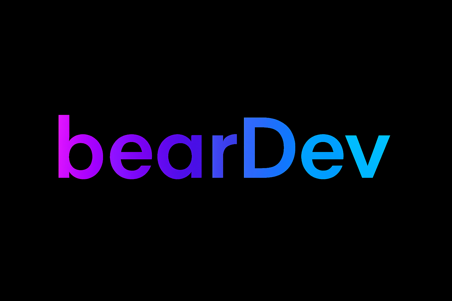 bearDev logo large